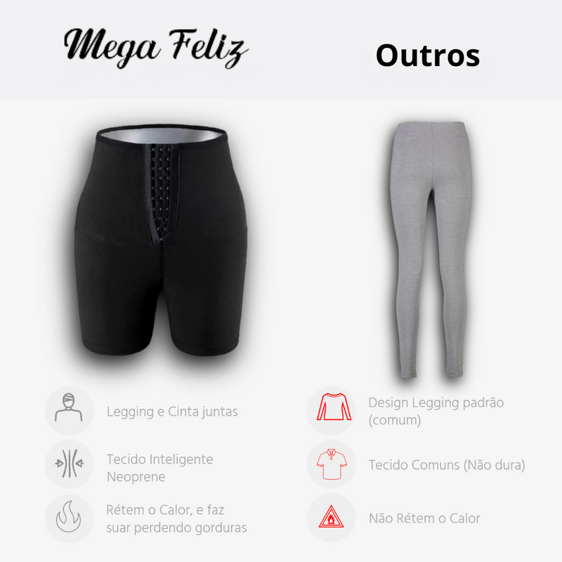 Cinta Legging MaxShaper + Ebook de Emagrecimento