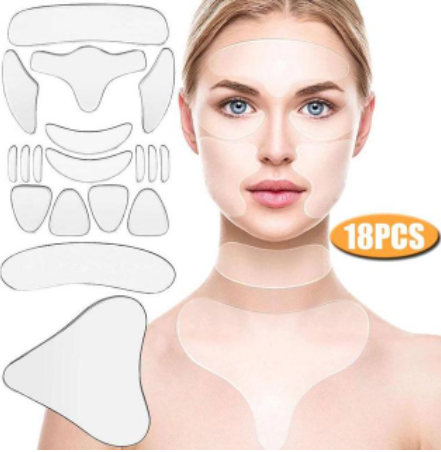 LipoFace™ - Adesivos Reutilizáveis Anti Rugas